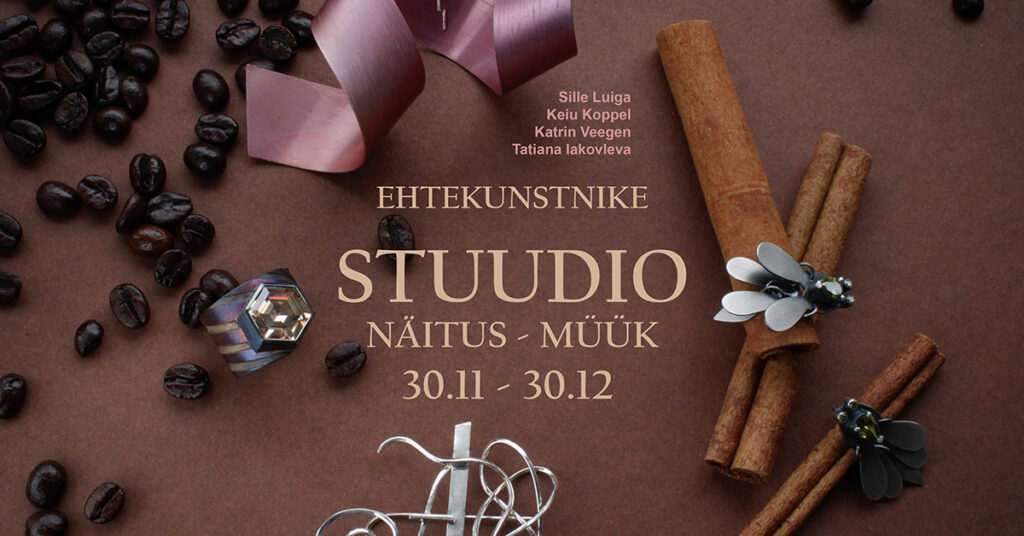 Ehtekunstnike STUUDIO näitus-müük Tallinna vanalinnas